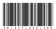 Codabar of 18.117.232.165