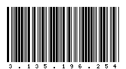 Codabar of 3.135.196.254