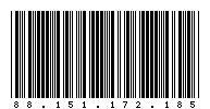 Codabar of 88.151.172.185