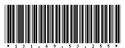 Code 39 of 131.69.53.255