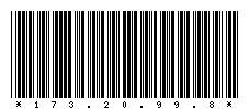 Code 39 of 173.20.99.8