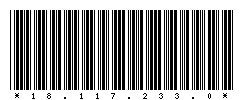 Code 39 of 18.117.233.0