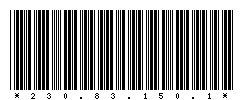 Code 39 of 230.83.150.1