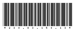 Code 39 of 230.83.150.13