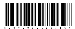 Code 39 of 230.83.150.15