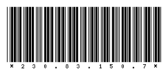 Code 39 of 230.83.150.7