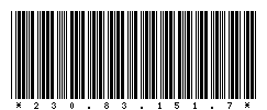 Code 39 of 230.83.151.7