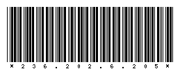 Code 39 of 236.202.6.205