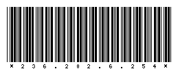 Code 39 of 236.202.6.254