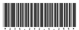 Code 39 of 236.202.6.255