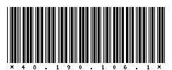 Code 39 of 48.190.106.1