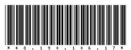 Code 39 of 48.190.106.17