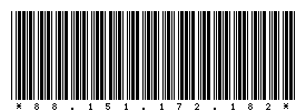 Code 39 of 88.151.172.182