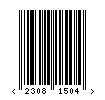 EAN-8 of 230.83.150.4