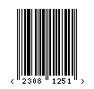 EAN-8 of 230.83.151.251