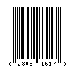 EAN-8 of 230.83.151.7