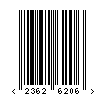 EAN-8 of 236.202.6.206