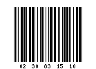 ITF-14 of 230.83.151.0