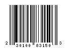 UPC-A of 230.83.150.13