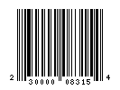 UPC-A of 230.83.150.4