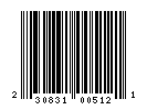 UPC-A of 230.83.151.251