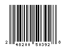 UPC-A of 248.50.39.228