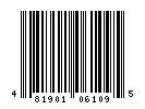 UPC-A of 48.190.106.195