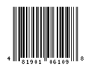 UPC-A of 48.190.106.198