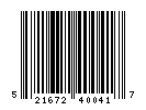 UPC-A of 52.167.244.167